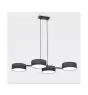 Emibig Pendellampa Drumz Stål Svart | Passande för 4x E14 - Max 10W